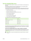 Page 169Use the embedded Web server
When the MFP is directly connected to a computer, use the HP ToolboxFX to view Web pages for the
MFP status.
When the MFP is connected to the network, the embedded Web server is automatically available.
Access the embedded Web server from any supported browser.
The embedded Web server displays MFP and network status and manages printing functions from the
computer instead of using the control panel. Below are examples of embedded Web server functions:
●View MFP status...