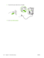 Page 224
9.Reconnect the power cable and turn on the MFP.
10.Go to Check DIMM installation .
210 Chapter 15   Work with memory ENWW
 