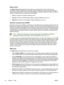 Page 80Edge Control
The Edge Control setting determines how edges are rendered. Edge Control consists of two
components: Adaptive Halftoning and Trapping. Adaptive Halftoning increases the edge sharpness.
Trapping reduces the effect of color-plane misregistration by slightly overlapping the edges of adjacent
objects. The following levels of edge control are available:
●Off sets Trapping and Adaptive Halftoning to Off.
●Normal provides the default trapping settings. Adaptive Halftoning is set to On.
●Maximum...