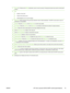 Page 334Cancel (X) : Whenever the Ready light blinks, press to cancel a print job. Pressing this button also exits the control-panel
menus.
5OK:
●Selects a menu item
●Clears some printer-errors
●Acknowledges use of a non-HP supply
6Start Scan: Starts scanning to the previously selected e-mail or folder destination. The MFP can also start a scan if a
destination is not specified.
7Quality: Press the Left arrow or the Right arrow to control copy quality.
8# of Copies: Press the Left arrow or the Right arrow to...