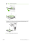 Page 75
NOTEFlip paper before continuing.
3.After the job is finished printing, remove any blank paper as prompted by the control panel. Lift the
printed stack from the output bin and insert the printed stack without rotating the stack over into
the tray that was used for the first part of the job.
A
4.Press  OK to continue printing on the second side.
ENWW Print on both sides of the paper 61
 