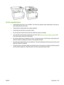 Page 213Avoid repeated jams 
●Verify that the input tray is not overfilled. The input tray capacity varies depending on the type of
print media that you are using.
●Verify that the media guides are properly adjusted.
●Check that the input tray is securely in place.
●Do not add print media into the input tray while the product is printing.
●Use only HP-recommended media types and sizes. See 
Paper and print media on page 53 for
more information about print media types.
●Do not fan media prior to loading it in a...