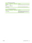 Page 25Menu ItemSub-menu itemSub-menu itemDescription
Default output
colorColor
Black & white Specify the default output for photos (color or black & white)
Restore defaults    Restore the factory default settings for photo setup
Table 2-4  Fax setup menu (fax models only)
Menu ItemSub-menu itemSub-menu itemDescription
Fax Set-up Utility    Utility for configuring the fax settings. Follow the on-screen
prompts and select the appropriate response for each
question using the arrow keys.
Table 2-3  Photo setup...