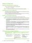 Page 48Software for Macintosh
Supported operating systems for Macintosh
The device supports the following Macintosh operating systems:
●Mac OS X v10.3, v10.4 and later
NOTE:For Mac OS v10.4 and later, PPC and Intel Core Processor Macs are supported.
Supported printer drivers for Macintosh
The HP installer provides PostScript® Printer Description (PPD) files, Printer Dialog Extensions (PDEs),
and the HP Printer Utility for use with Macintosh computers.
The PPDs, in combination with the Apple PostScript printer...