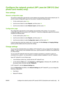 Page 61Configure the network product (HP LaserJet CM1312 (fax/
photo-card model) only)
View settings
Network configuration page
The network configuration page lists the current settings and properties of the product network card. To
print the network configuration page from the product, complete the following steps.
1.On the control panel, press Setup.
2.Use the arrow buttons to select Reports, and then press OK.
3.Use the arrow buttons to select Network report, and then press OK.
Configuration page
The...