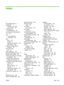 Page 281
Index
A
accessibility features 3
accessoriesordering 245,  246
part numbers 247
activity log, fax troubleshooting 157
ad hoc groups, sending faxes to 139
add
scan destinations(Windows) 101
ADF
jams 215
locating 4
page sizes supported 153
part number 248
advanced printing options Windows 70
advanced setup
fax 15
alerts, setting up 170
alternative letterhead mode 70
answer mode, setting 129
answering machines, connecting
fax settings 128
automatic document feeder loading for scanning 98
automatic document...