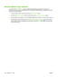 Page 152Set the default copy options
You can use the Administration menu to establish default settings that apply to all copy jobs. If
necessary, you can override most settings for an individual job. After that job is complete, the product
returns to the default settings.
1. From the Home screen, scroll to and touch the  Administration menu.
2. Touch the Default Job Options  button, and then touch the Default Copy Options button.
3. Several options are available. You can configure defaults for all options, or...