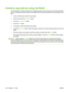 Page 160Combine copy jobs by using Job Build
Use this feature to combine several sets of original documents into one copy job. Also use this feature
to copy an original document that has more pages than the document feeder can accommodate at one
time.
1.On the control panel, touch the Copy button.
2. Scroll to and touch the  Job Build button.
3. Touch the Job Build On  button.
4. Touch the OK  button.
5. If necessary, select the desired copy options.
6. Touch the  Start Copy  button. After each page is scanned,...