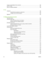 Page 10Change e-mail settings for the current job .......................................................................................  156
Scan to a folder .............................................................................................................. .................. 157
Scan to a workflow destination ................................................................................................ ......... 158
12  Fax Analog fax...