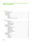 Page 5Table of contents
1  Product basicsConventions used in this guide ................................................................................................ ............ 2
Product comparison ............................................................................................................ ................. 3
Environmental features ........................................................................................................ ................ 4
Product features...