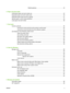 Page 7Default gateway ................................................................................ 42
6  Paper and print media
Understand paper and print media use .............................................................................................. 44
Supported paper and print media sizes .............................................................................................. 45
Supported paper types and tray capacity...