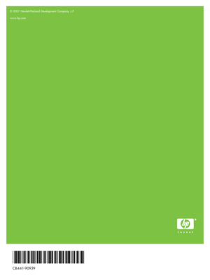 Page 226
*CB441-90939*
*CB441-90939*
CB441-90939
© 2007 Hewlett-Packard Development Company, L.P.
www.hp.com
 