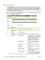 Page 52Edit Other Links
Use the Edit Other Links screen to add or customize up to five links to the Web sites of your choice
(see the following note). These links appear throughout the HP EWS screens in the Other Links box
beneath the left navigational bar. Four permanent links (hp instant support, Shop for Supplies,
Product Support, and Show Me How) have already been established. The following illustration, table,
and procedures describe how to use this screen.
NOTE:With a permanent storage device installed,...