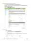 Page 42Using the Alerts screen with a product
You can set up four different lists, with up to 20 recipients on each list.
The Alerts - setup screen that appears when you click either Edit or New Alert Destination looks
similar to the following illustration.
Figure 3-5  Alerts - setup screen (1 of 2)
To configure alerts
1.Do one of the following:
●To create a new destination list, click New Alert Destination.
-Or-
●To modify an existing destination list, click Edit next to the list that you want to modify.
The...