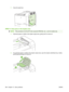 Page 2227.Close the right door.
AREA 4: Clear jams  in the duplex area
NOTE:This procedure is for the HP Color LaserJ et CP6015dn, de, x, and xh models only.
1.If jammed paper is visible in the duplex output area, gently pull it to remove it.
2.If no jammed paper is visible in the duplex outp ut area, open the duplex switchback tray. Gently
pull the jammed paper to remove it.
1
2
208 Chapter 12   Solve problems ENWW
 