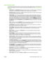 Page 259Use manual print modes
Try the following manual print modes to see if they solve the image quality problems. These options can
be found in the Optimize sub-menu under the control panel Print Quality menu. See 
Print Quality menu
on page 22.
● PAPER CURL
: The REDUCED  setting decreases full speed to 10 PPM (instead of 40 PPM) and
3/4 speed to 7.5 PPM (instead of 30 PPM) in order to reduce paper curl problems.
● PRE-ROTATION
: Set this feature to  ON if horizontal streaks appear on pages. Using this...