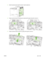 Page 2233.Check for jammed paper inside the product. Open the right door.
4.If paper is jammed below the duplexing unit, ge ntly pull the paper downward to remove it.
5.If paper is jammed inside the right door, gently pull the paper to remove it.
ENWW Jams 209
 