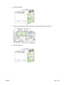 Page 2172.Open the right door.
3.If paper has jammed as it enters the output  bin, gently pull the paper to remove it.
4.Close the right door.
ENWW Jams 203
 