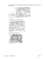 Page 2303.If paper has entered the internal paper path, lift  the green handle on the transfer-access panel and
open the panel.
1
2
4. Gently pull the paper out of the paper path.
5.Close the transfer-access panel.
216 Chapter 12   Solve problems ENWW
 