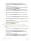 Page 943.Press the down arrow  to highlight I/O , and then press the checkmark button .
4. Press the down arrow 
 to highlight EMBEDDED JETDIRECT MENU , and then press the
checkmark button 
.
5. Press the checkmark button 
 to select  TCP/IP.
6. Press the down arrow 
 to highlight IPV4 SETTINGS , and then press the checkmark button .
7. Press the checkmark button 
 to select  CONFIG METHOD .
8. Press the down arrow 
 to highlight MANUAL , and then press the checkmark button .
9. Press the down arrow 
 to...