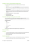 Page 114Configure a tray by using the Paper Handling menu
You can also configure the trays for type and size without a prompt from the product.
1.Press Menu.
2.Press the down arrow 
 to highlight PAPER HANDLING, and then press the checkmark button
.
3.Press the down arrow 
 to highlight the size or type setting for the desired tray, and then press the
checkmark button 
.
4.Press the up arrow 
 or the down arrow  to highlight the size or type. If you select a custom size,
select the unit of measure, and then use...