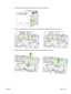 Page 2213.Check for jammed paper inside the product. Open the right door.
4.If paper is jammed below the duplexing unit, gently pull the paper downward to remove it.
5.If paper is jammed inside the right door, gently pull the paper to remove it.
ENWWJams 207
 