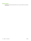 Page 60Service menu
The SERVICE menu is locked and requires a PIN for access. This menu is intended for use by authorized
service personnel.
46 Chapter 2   Control panelENWW
 