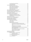 Page 10Use a printing shortcut with Windows .............................................................  105
Create printing shortcuts ................................................................................. 106
Improve print quality with Windows ................................................................................. 109 Select the page size with Windows ................................................................. 109
Select a custom page size with Windows...