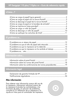 Page 1071
¿Cómo...?
¿Cómo se carga el papel? (guía general)...............................................2
¿Cómo se carga el papel con la ranura frontal? ......................................3
¿Cómo se descarga el papel de la ranu ra frontal?...................................3
¿Cómo se carga el papel en la bandeja de entrada? ..............................4
¿Cómo se imprime en hojas grandes?....................................................6
¿Cómo se carga un rollo de papel?...