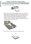 Page 8HP Designjet 130/130nr Printer - Quick Reference Guide
6
EnglishHow Do I Load Paper in the Input Tray?
1. Remove the tray from the printer.
2. Remove the dust cover from the tray. Adjust the size of the tray if necessary. If 
the paper you are using is larger than Legal- or A4-size, extend the tray. For 
Legal- and A4-size or smaller paper, use the tray in its normal size. To adjust 
the size of the tray, slide the tray extension locking tab to the left until it 
clicks. This unlocks the tray extension....