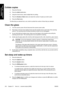 Page 248Collate copies
1.Press the Print tab.
2.Press the Add to List button.
3.Using the check boxes, select multiple files for printing.
4.Press the Number of Sets button and select the number of copies you wish to print.
5.Press the Print button.
The files that you selected form a set, which is printed the number of times that you selected.
Clean the glass
1.Turn the scanner power off and disconnect the scanner power cable.
2.Push down on the two lever buttons found near the insertion slot on each side of the...