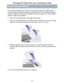 Page 28HP Designjet 70/110plus Printer series—Quick Reference Guide
27 If one of the printhead icons on the front panel (see page 39) is flashing, the 
corresponding printhead has failed or needs attention. Check that the printhead is 
properly seated, and clean the printhead contacts (see page 24). If the problem 
persists, replace the printhead. 
1. Open the front hinged flap at the right of the printer.
2. Open the second (back) part of the flap and lift it back fully. The print carriage 
will move to the...