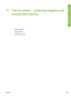 Page 215
17 Tell me about… (ordering supplies andaccessories topics)
● Ordering supplies
● Ordering media
● Ordering accessories
ENWW 205
Tell me about… (ordering
supp
lies and accessories to
pics
)
 