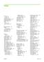 Page 179Index
A
accessories
order 109
accounting 78
acoustic specifications 166
adding paper types 37
advance paper 39
alerts
errors 151
alerts, warnings 151
B
banding problems 119
basket
output problems 118
black and white 49
blurred lines 128
buzzer on/off 21
C
calibration
color 58
cannot load paper 114
clean the platen 131
clean the printer 94
clipped at bottom 134
clipped image 134
color 52
color calibration 58
color emulation modes 62
color management options 61
color management process 57
color management...