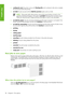 Page 110●waiting for nest : the printer is set up with  Nesting=On and is waiting for other job to complete
the nest and proceed with printing.
● on hold : the job was sent with the  Hold for preview option and is on hold.
NOTE:If the printer stalls while printing a job and the queue facility is turned on,\
 the
partially printed job will  appear in the queue as on hold when the printer is turned on again.
When you resume the job, it begins printing  at the page on which it was interrupted.
●
on hold for paper :...