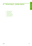 Page 19921 Tell me about... (printer topics)
●Color emulation modes
●
Connect the printer
●
The printers rear lights
●
The printers internal prints
●
Preventive maintenance
ENWW189
About printer
 