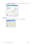 Page 1265.Select Features > Print document on to scale the document to a particular size. Alternatively,
you can scale the document in Project.
Using Excel
1.Select the Office Button, then Print. Select your printers name, then click Close.
118 Chapter 11   Practical printing examples ENWW
 