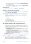 Page 163●
For heavyweight coated papers (< 200 g/m2), select paper type Bond and Coated Paper >
Heavyweight Coated Paper.
●
For cockle-free very thick coated papers (> 200 g/m
2), select paper type Bond and Coated
Paper > Super Heavyweight Coated Paper.
Photographic paper
For photographic paper, select paper type Photo Paper > Photo Matte Paper.
Black ink is easily removed when touched
This happens when your paper is incompatible with matte black ink. To use non-matte black ink, select
paper type Photo Paper >...