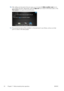 Page 4610.After adding one document to the scan queue, you can press the Make another scan icon to
scan another document. Alternatively, press the Sign out icon to return to the home screen, or the
Scan queue icon to go to the scan job queue.
11.The scanned document will be available in a Scanned event in your Library, and you can later
print it or share it with other people.
42 Chapter 9   Web-connected printer operations ENWW
 