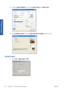 Page 1423.Select the  Paper/Quality  tab, then select Paper Source and Paper Type .
4.Select Margins/Layout , then select Clip contents by margins  to keep the size.
Using Project
1.Select File  > Page Setup  > Print.
134 Chapter 12   Practical printing examples ENWW
Printing examples
 