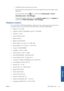 Page 189◦The software name and 
version you are using
◦ Print out the service information prints. You ma
y be asked to fax them to the support center
helping you.
On the front panel: select the 
 icon, and then select  Internal prints > Service
information prints  > Print all pages .
Through the Embedded Web Server: go to the  Service support page in the Support tab,
and then select  Printer information  > Print all pages .
Telephone numbers
For an up-to-date list of HP Su pport telephone numbers, go to...