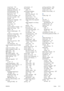 Page 223cannot load 152
cut after printing 161
displaying information 47
download presets 46
economical use of 64
feed and cut 49
incorrect out of paper 161
jam due to cut strip 160
jammed 157
loading error messages 153
maintenance 48
movement 47
not cut well 161
not flat 172
output problems in basket 161
paper not in driver 154
presets 46
print on loaded paper 59,
155
printed on wrong paper 155
retained by printer 161
roll loose on spindle 161
select type 59
size 56
sizes (max and min) 206
usage 123
view...