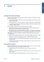 Page 2751Uvod
Orodje HP ePrint & Share
Z orodjem HP ePrint & Share boste izkusili preprosto tiskanje s tiskalnikom HP Designjet in takojšnjo
skupno rabo, kadar to želite.
●Intuitivni vmesnik orodja HP ePrint & Share omogoča preprostejše tiskanje dokumentov velikega
formata kot kdaj koli prej.
●Takoj dajte dokumente v skupno rabo s sodelavci, ne glede na obliko zapisa in velikost datoteke.
●Do svojih dokumentov lahko vedno dostopate prek svojega računalniku in prek zaslona na dotik
na tiskalniku s spletno...