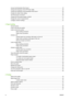 Page 4Access the Embedded Web Server ................................................................................................... 19
Change the language of the HP Printer Utility .................................................................................... 20
Change the language of the Embedded Web Server ......................................................................... 20
Change the sleep mode setting...