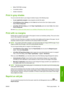 Page 59●Better PANTONE coverage
●A smoother surface
●Greater robustness
Print in gray shades
You can convert all colors in your image to shades of gray in the following ways:
●In your application program: many programs provide this option.
●In the Windows driver dialog: go to the Color tab and look at the Color Options section.
Select Print in Grayscale.
●In the Mac OS Print dialog: go to the Paper Type/Quality panel and select Color, then select
Print In Grayscale.
See also 
Print a black-and-white photo for...