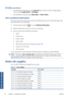 Page 86HP Utility procedures
●In the HP Utility for Windows, go to the  Overview tab. The status of each cartridge appears
when you select  Supply Status > Cartridges.
● In the HP Utility for Mac OS, select  Information > Printer Status .
View printhead information
The printer automatically ch ecks and services the printheads after  each print. Follow these steps to get
more information on your printheads.
1. At the front panel, select the 
 icon, then  Printhead information.
2. Select the printhead for which...