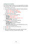 Page 3533
printing iron-on transfers
If your software program includes an iron-on transfer feature, do not follow 
these instructions. Follow the instructions provided by the software program.
1.Open the file you want to print.
2.Use one of the following methods to display the Properties dialog box:
•Click File > Print, then select Properties.
•Click File > Print Setup, then select Properties.
•Click File > Print > Setup, then select Properties.
The Properties dialog box appears.
3.Select the Setup tab, then...