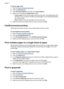 Page 38To set the page order
1.Open the 
Printer Properties dialog box.
2.Click the Advanced tab.
3.Click Document Options, and then click Layout Options.
4.Select one of the following Page Order options:
•Front to back: Prints the first page of the document last. This setting saves time
because you do not have to reorder the printed pages. It is the appropriate setting
for most print jobs.
•Back to front: Prints the last page of the document last.
5.Select any other print settings that you want, and then click...