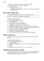 Page 404.Select any other print settings that you want, and then click OK.
Before the document prints, a preview is displayed.
5.Do one of the following:
• Click OK to print the document.
• Click Cancel to cancel the print job. Adjust the print settings as needed before
printing the document.
Set a custom paper size
Use the Custom Paper Size dialog box to print on a special paper size.
NOTE:This feature is not available for all paper types.
To define a custom paper size
1.Open the 
Printer Properties dialog...