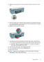 Page 894.Remove the rear access door. Press the handle to the right, and then pull out the
door.
5.Remove any paper that is inside the printer by pulling it out from the back of the printer.
If you are printing labels, verify that a label did not become detached from the label
sheet while passing through the printer.
6.Replace the rear access door securely.
7.If the paper jam cannot be removed from the back of the printer, raise the printer
cover, remove the paper jam from the front of the printer, and then...